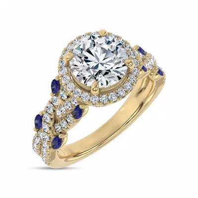 Embellis Sapphire Engagement Ring by Christian Siriano