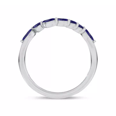 Envol Sapphire Contoured Lab Band by Christian Siriano