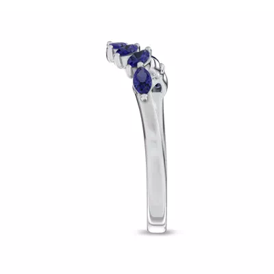 Envol Sapphire Contoured Lab Band by Christian Siriano