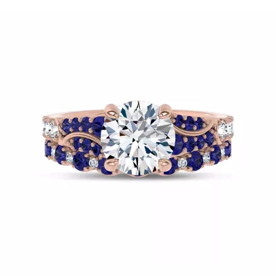 Sonata Sapphire & Diamond Band by Christian Siriano