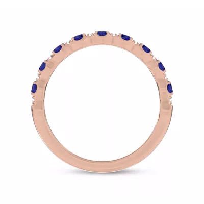 Sonata Sapphire & Diamond Band by Christian Siriano