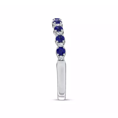 Sonata Sapphire & Diamond Band by Christian Siriano