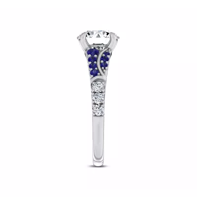 Sonata Sapphire Engagement Ring by Christian Siriano