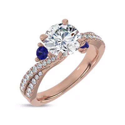 Nocturne Sapphire Engagement Ring by Christian Siriano