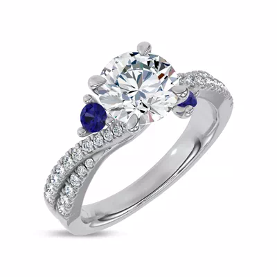 Nocturne Sapphire Engagement Ring by Christian Siriano