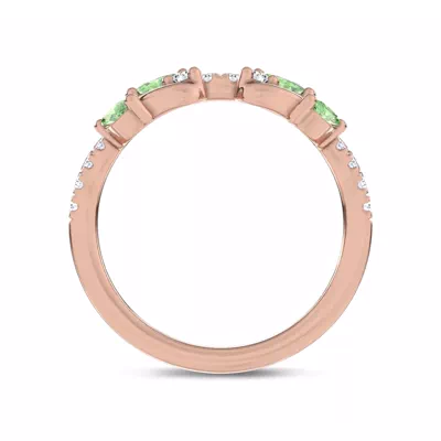 Hayden Tsavorite And Diamond Band
