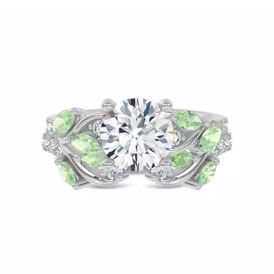 Hayden Tsavorite And Diamond Band
