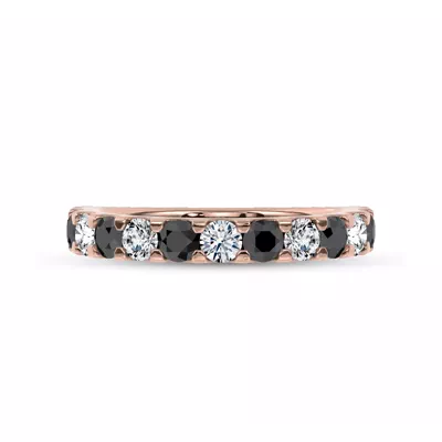 Jules Black & White Lab Diamond Band (1 ct. tw.)