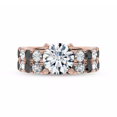Jules Black & White Diamond Band (1 ct. tw.)