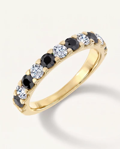 Jules Black & White Lab Diamond Band (1 ct. tw.)