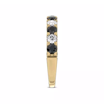 Jules Black & White Lab Diamond Band (1 ct. tw.)