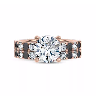 Jules Black & White Lab Diamond Band (1/2 ct. tw.)