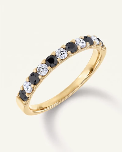 Jules Black & White Lab Diamond Band (1/2 ct. tw.)