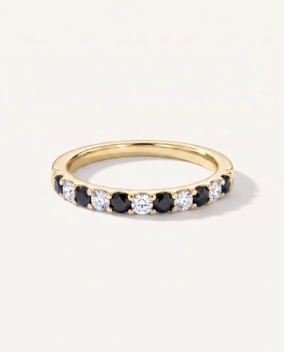 Jules Black & White Lab Diamond Band (1/2 ct. tw.)