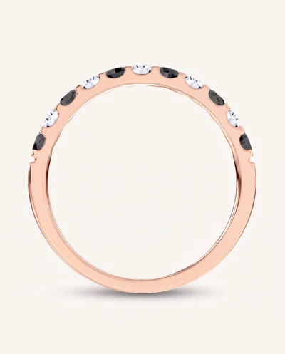 Jules Black & White Diamond Band (1/2 ct. tw.)