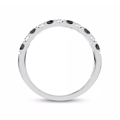 Jules Black & White Lab Diamond Band (1/2 ct. tw.)