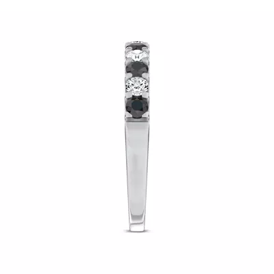 Jules Black & White Diamond Band (1/2 ct. tw.)