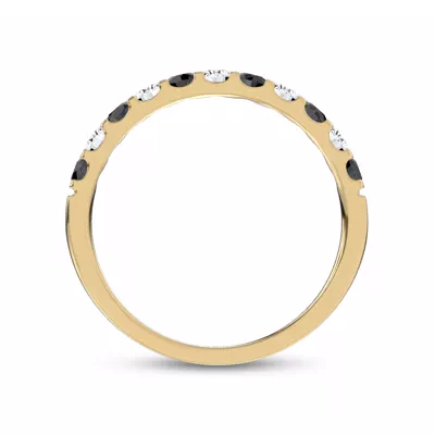 Jules Black & White Diamond Band (1/2 ct. tw.)