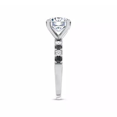 Jules Black & White Engagement Ring (1/2 ct. tw.)