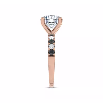 Jules Black & White Engagement Ring (1/2 ct. tw.)