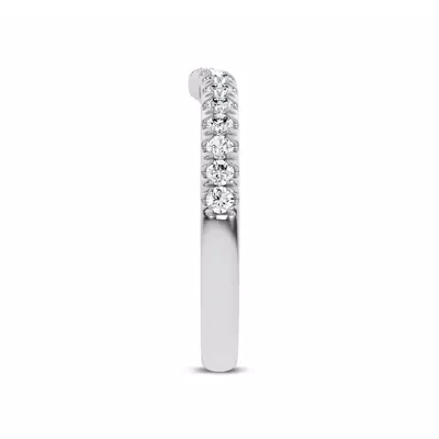 Alexandra Curved Pavé Band