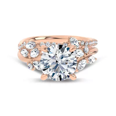 Lea Nature Inspired Diamond Band