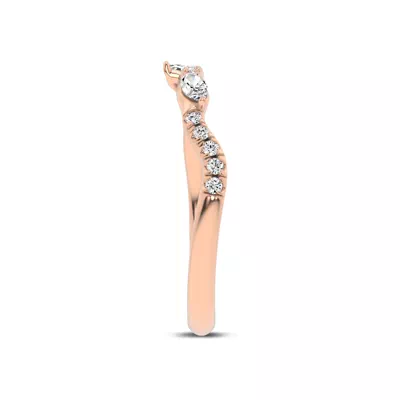 Lea Nature Inspired Diamond Band