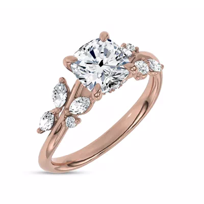 Lea Nature-Inspired Engagement Ring