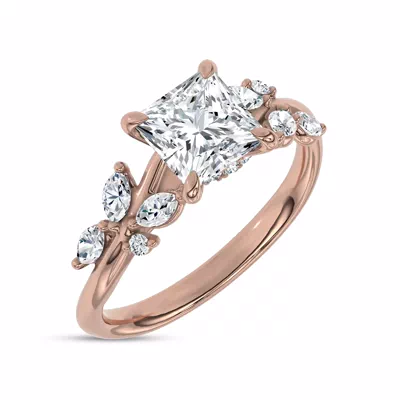 Lea Nature-Inspired Engagement Ring