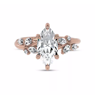 Lea Nature-Inspired Engagement Ring