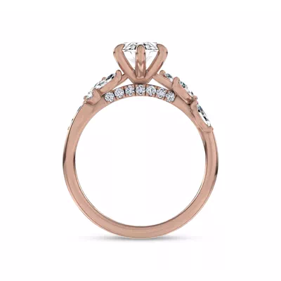 Lea Nature-Inspired Engagement Ring