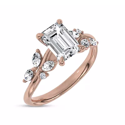 Lea Nature-Inspired Engagement Ring
