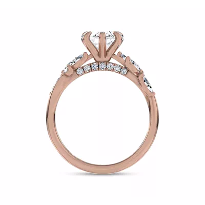 Lea Nature-Inspired Engagement Ring