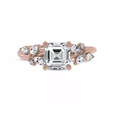 Lea Nature-Inspired Engagement Ring
