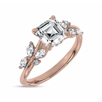 Lea Nature-Inspired Engagement Ring