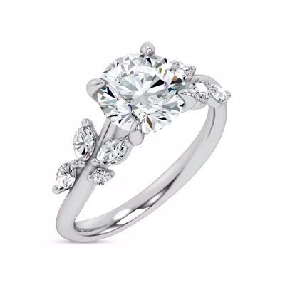 Lea Nature-Inspired Engagement Ring