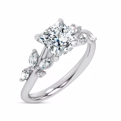 Lea Nature-Inspired Engagement Ring