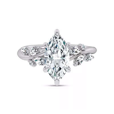 Lea Nature-Inspired Engagement Ring