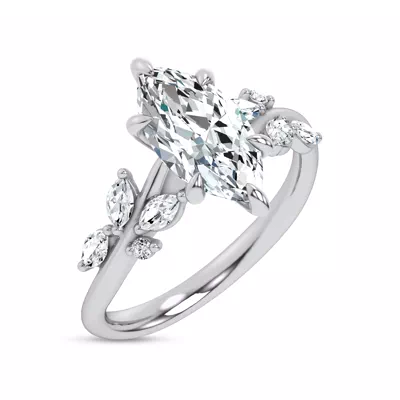 Lea Nature-Inspired Engagement Ring