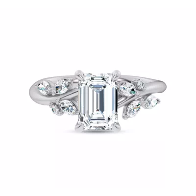 Lea Nature-Inspired Engagement Ring