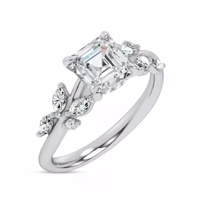 Lea Nature-Inspired Engagement Ring