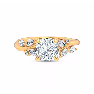 Lea Nature-Inspired Engagement Ring