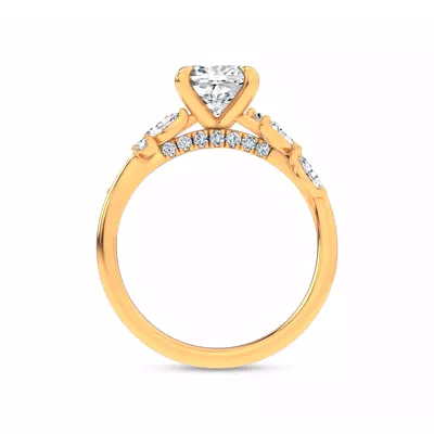 Lea Nature-Inspired Engagement Ring