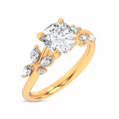 Lea Nature-Inspired Engagement Ring