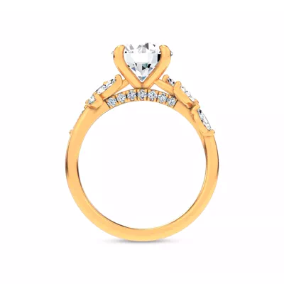 Lea Nature-Inspired Engagement Ring