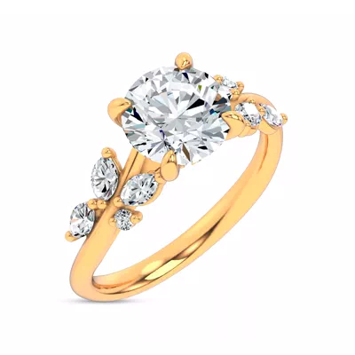Lea Nature-Inspired Engagement Ring