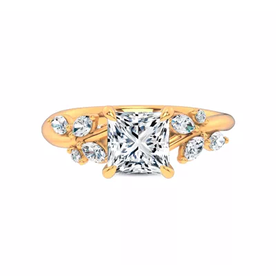 Lea Nature-Inspired Engagement Ring