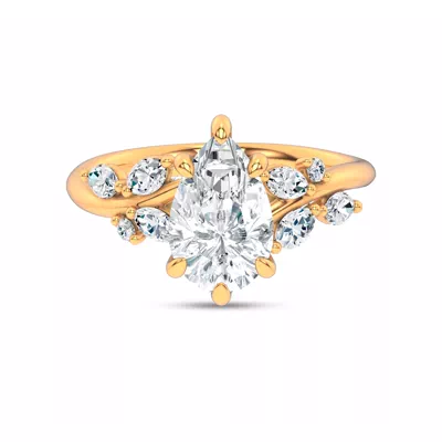 Lea Nature-Inspired Engagement Ring