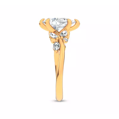 Lea Nature-Inspired Engagement Ring