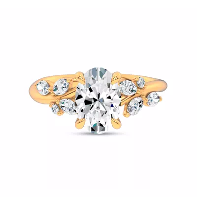 Lea Nature-Inspired Engagement Ring